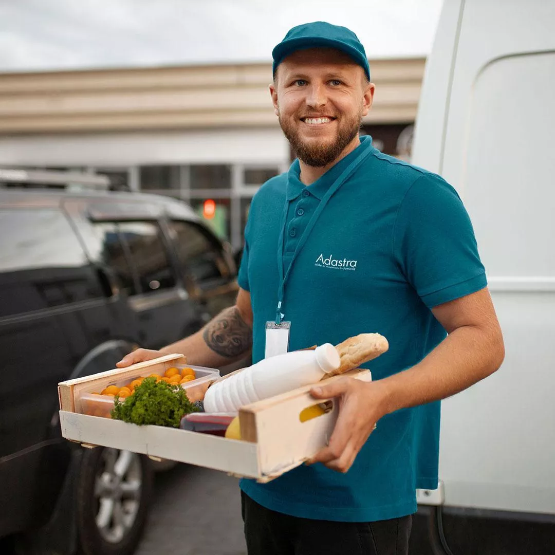 Service de portage des repas